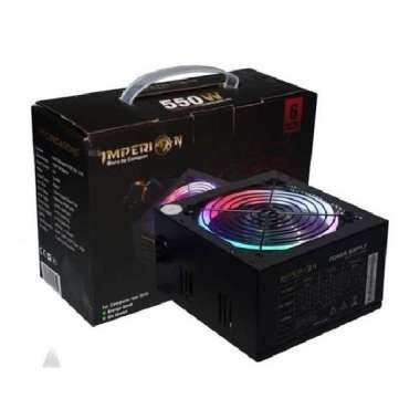 Power Supply PSU Gaming Imperion 550W LED VGA 6 PIN
