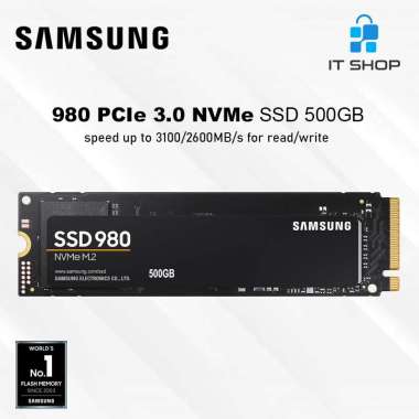 Samsung SSD 980 PCIe 3.0 NVMe 500GB