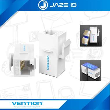 Vention Adapter Barrel Konektor RJ45 Cat6 Female to Female CAT 6