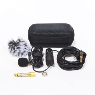 Yichuang YC-VM10 Clip On Lavalier Microphone [6 M] black