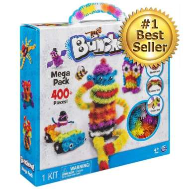 Grosir Bunchems Mega Pack. Mainan Edukatif Anak Multicolor