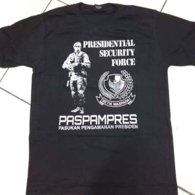 Kaos dalam Paspampres|Kaos Katun Paspampres|Kaos katun setia waspada