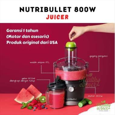 Nutribullet - Juicer 800W Dark Grey