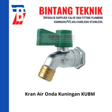 Kran Air Onda Kuningan KUBM 1/2" inch Kuningan