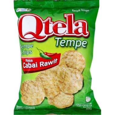 Qtela Keripik Tempe 55gr Cabe Rawit