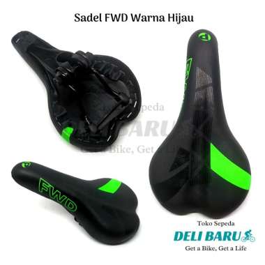 Sadel FWD jok sepeda saddle BMX MTB fixie Hijau