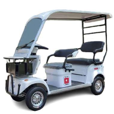 Uwinlfy KT2 Kendaraan Listrik Roda 4-sejenis Mobil Golf dengan Power Motor 800W Battery Kering 60V 3