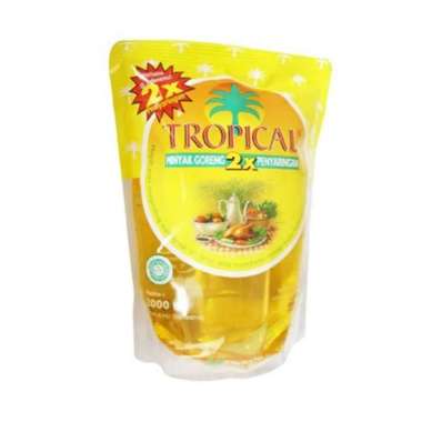 Promo Harga Tropical Minyak Goreng 2000 ml - Blibli