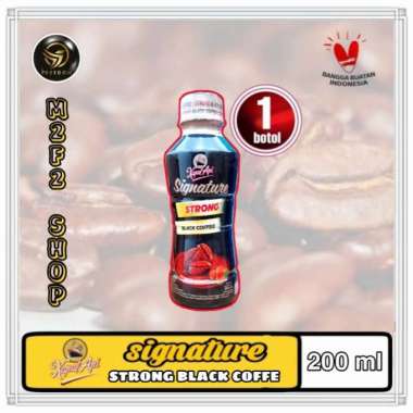 Promo Harga Kapal Api Kopi Signature Drink Strong Black Coffee 200 ml - Blibli