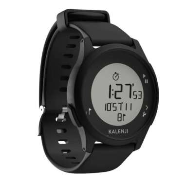 Decathlon Kalenji Jam Tangan Unisex ATW 100 Hitam 8539879 100 % ORIGINAL Semua Ukuran Multicolor