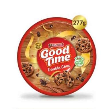 Promo Harga GOOD TIME Chocochips Assorted Cookies Tin 277 gr - Blibli