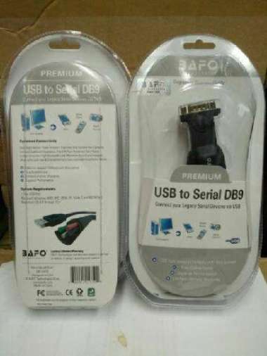 Cable Bafo USB to Serial / Kabel RS 232 usb to serial DB9 Original