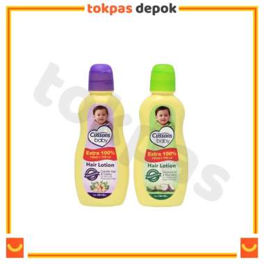 Cussons Baby Hair Lotion / Lotion Rambut Bayi / Minyak Rambut Bayi Coconut Oil 100+100 ml
