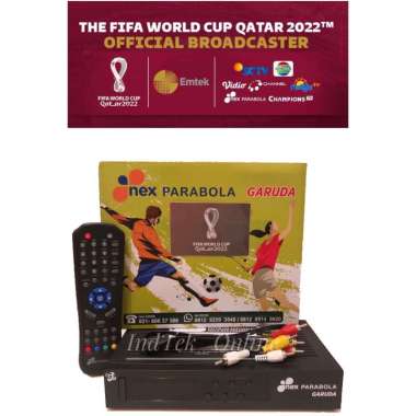Paket Bundling Receiver Nexparabola + Paket Piala Dunia World Cup Qatar 2022 Nex Garuda + Paket Worl