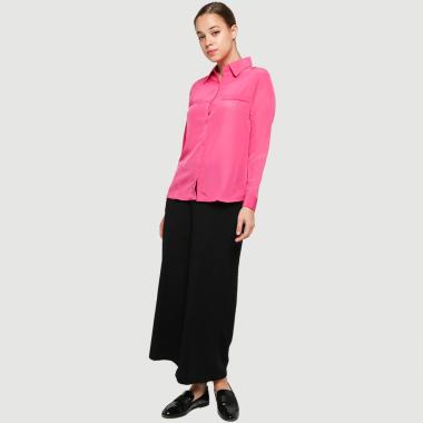 Jfashion Ummi Korea Style Lengan Panjang Atasan Wanita M-L Pink