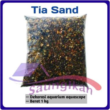 Pasir TIA SAND Dekorasi Aquarium Aquascape 1 Kg