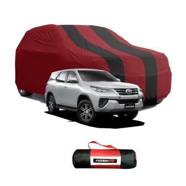 FUSION Premium Sarung Mobil Toyota FORTUNER WATERPROOF Tasla Korean Import [ Cover Mobil Toyota FORT
