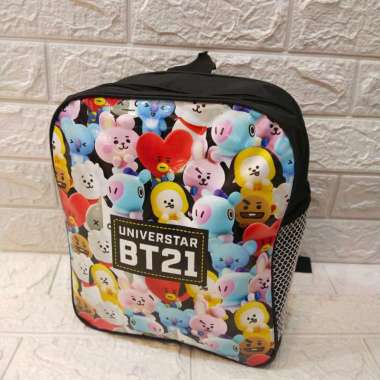 TAS RANSEL ANAK PAUD KARAKTER AVENGERS,UNICORN,TOBOT BT21