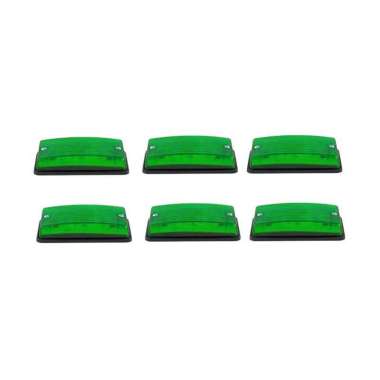 DNY 168 LED Set Bohlam Lampu Mobil - Hijau [6 pcs]