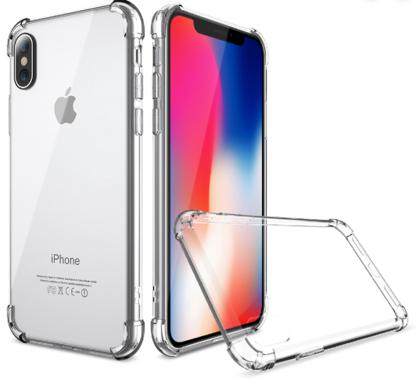 Case Anti Crack Tpu iPhone X/XS - - CLEAR