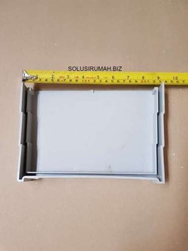 Tutup Penutup 8" Talang Air Kotak Tutupan PVC Inch 8Inc 8Inch 220 mm