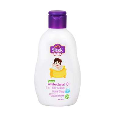Sleek Baby 2 in 1 Hair & Body Liquid Wash Bottle [120 mL]