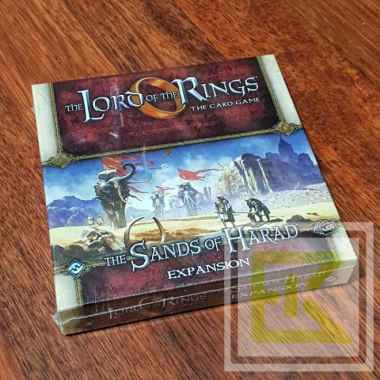 The lord of the rings lcg the sand of harad board game