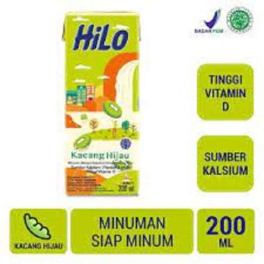 Promo Harga Hilo Ready to Drink Kacang Hijau 200 ml - Blibli