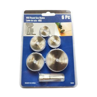 Zeegma Heritage HSS Mandrel 6 mm Mata Bor Gergaji Potong Mini