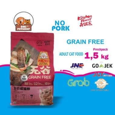 OEM makanan kucing KF Kitchen Flavour Cat Food Adult 1,5 Kg FRESHPACK