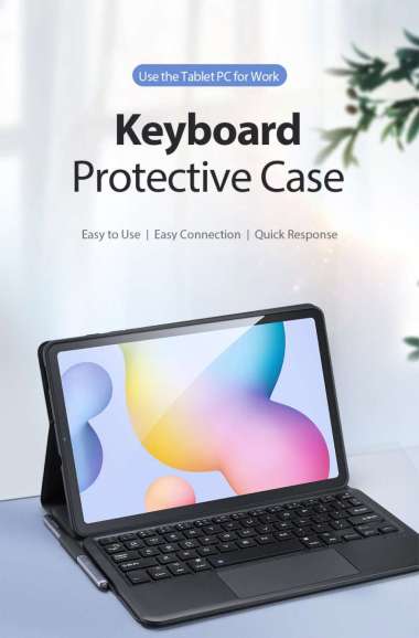 Case Keyboard Bluetooth Samsung Tab S6 Lite ( 2024 / 2022 / 2020 ) - Dux Ducis TK Series Cover Casin