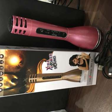 Advance Mini Karaoke Player MS52 Pemutar Musik MP3 + Mic USB memori
