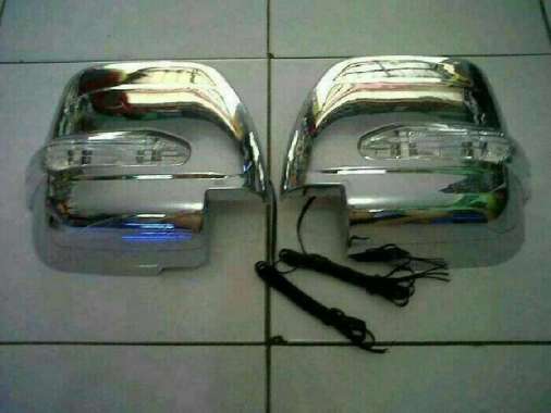 Cover Spion Apv + Lampu Silver