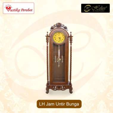 Lemari Hias jam Untir Bunga Helios