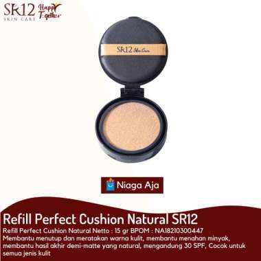 SR12 Perfect Cushion SR12 / Cushion Semua Jenis Kulit / Cushion Dengan SPF 30 / Foundation / Bedak C