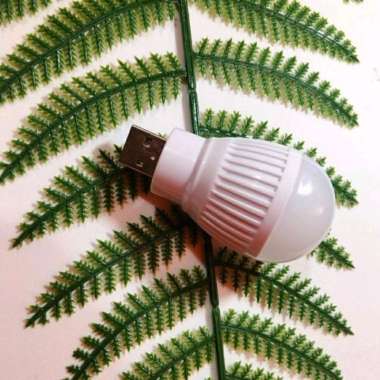 Lampu Bohlam Bulb USB Lampu Mini Colokan USB 3Watt Tumblr 3 Watt LED