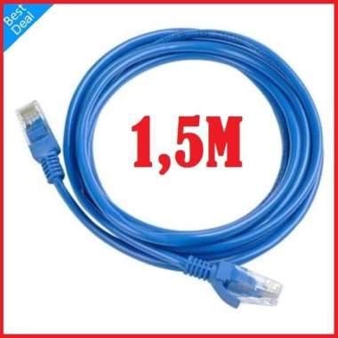 Kabel LAN UTP 1.5M RJ45 Cat5e 1.5 Meter