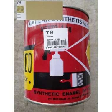 Cat Minyak Kayu Dan Besi Emco Warna Rattan 1 Kg