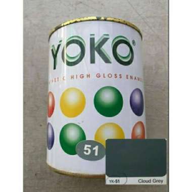 Cat Kayu Dan Besi Avian Yoko Warna Cloud Grey