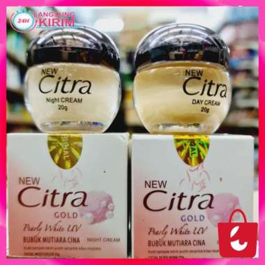 [100% Asli + COD] CREAM CITRA GOLD SIANG / MALAM siang dan malam