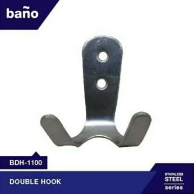 Gantungan double hook BANO / Gantungan Baju Bano