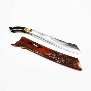 NUZA Patimura Ukir Batik Baja Per Golok Tebas - Multi Color