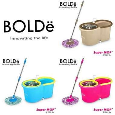 Alat Pel Bolde Bolde Supermop M 789 X+ Putaran Stainless Alat Pel Putar Bolde