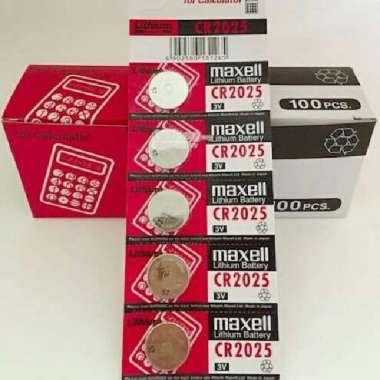Maxell Cr2025 2025 Asli Original Genuine Made in Japan 3V Batre