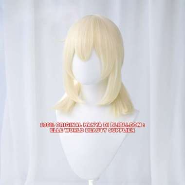 RAMBUT PALSU FULL WIG GAME COSPLAY WIG YELAN GENSHIN IMPACT WIG YE LAN GENSHIN IMPACT WIG CEWE CEWEK