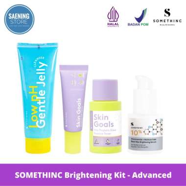SOMETHINC Brightening Kit - Paket Mencerahkan Kulit 10% Niacinamide