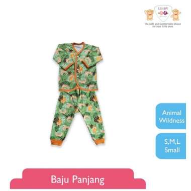 LIBBY Stelan Baju Panjang Celana Panjang/Libby piyama bayi S M L 2L XL XXL L Jungle