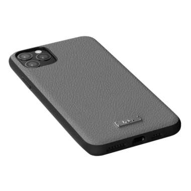 Kajsa Luxe Collection Leather Iphone 11 Pro Max Grey