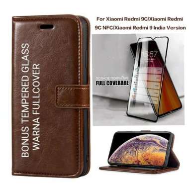 Case Xiaomi Redmi 9C Soft Hard Flip Cover Casing