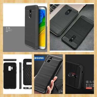 Softcase Case Ipaky Karbon Realme 7I / C17 - Realme C15 Realme c15